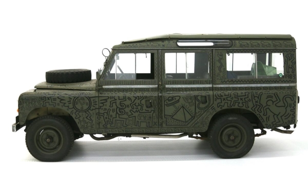 Land Rover – dzieło sztuki (dosłownie!) ulicznej